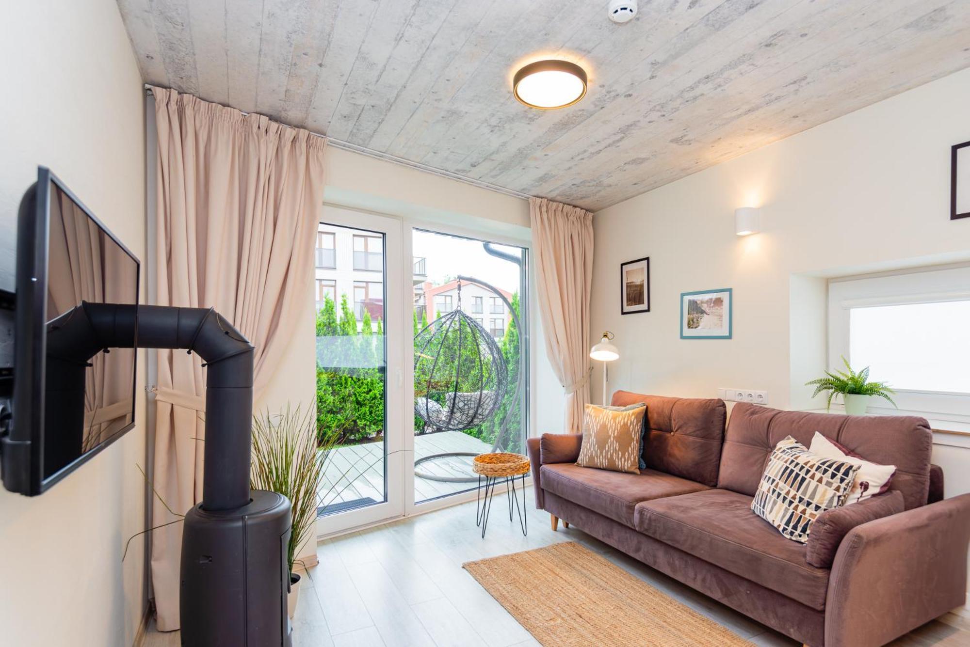 Zalia Kopa Apartamentai Salia Juros Palanga Buitenkant foto