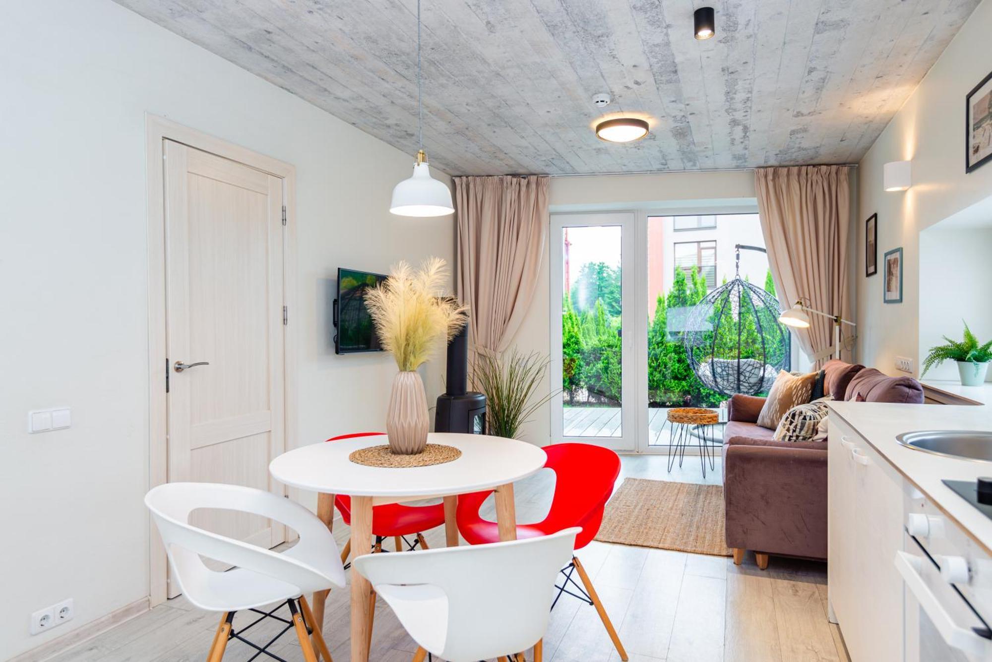 Zalia Kopa Apartamentai Salia Juros Palanga Buitenkant foto