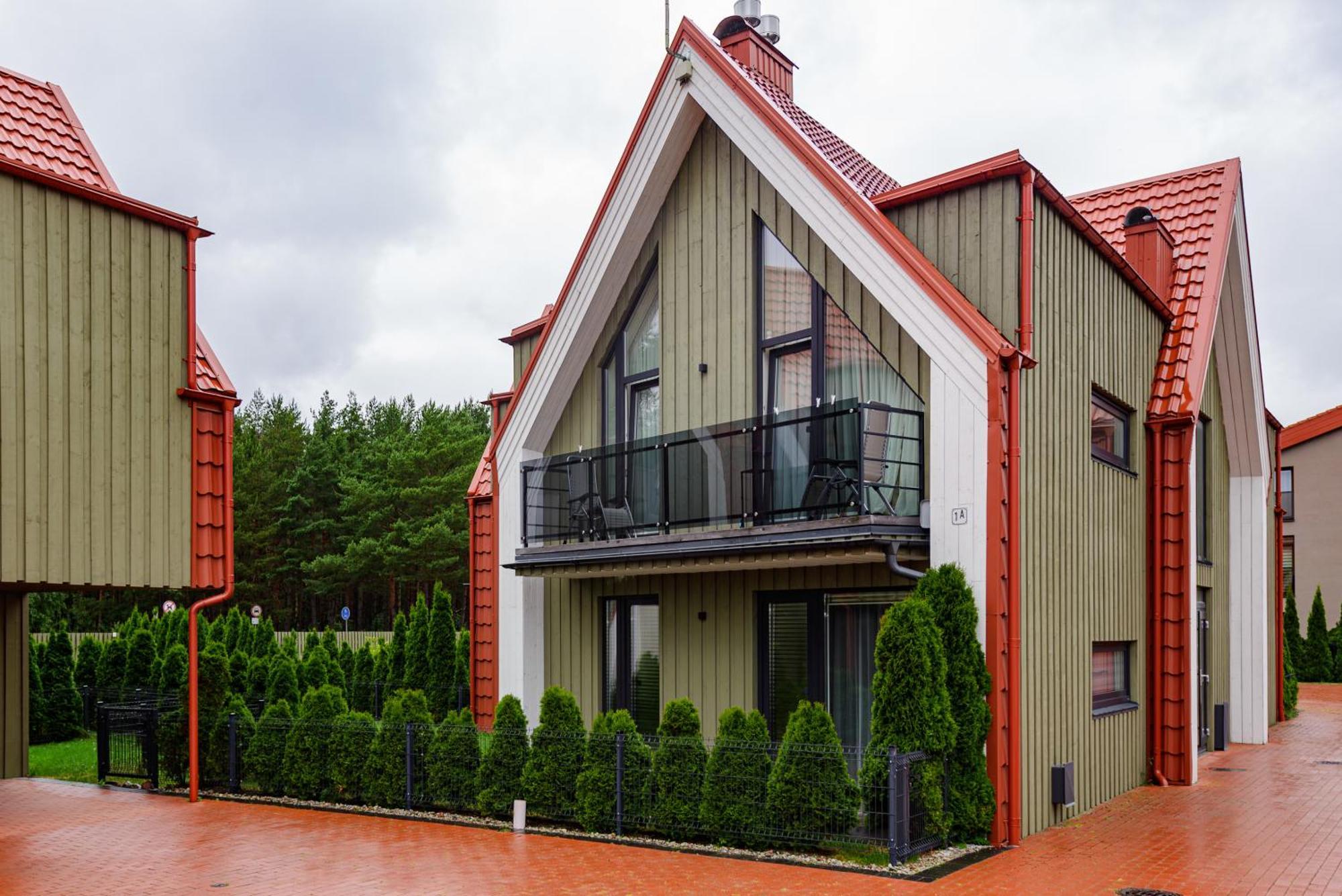 Zalia Kopa Apartamentai Salia Juros Palanga Buitenkant foto